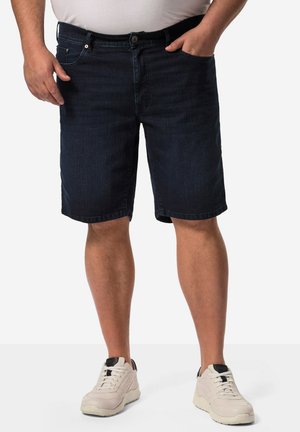 John F. Gee BERMUDA 5-POCKET BIS - Denimshorts - dark blue denim