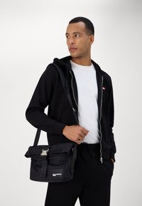 Diesel S-GINN HOOD ZIP UNISEX - Felpa con zip - black