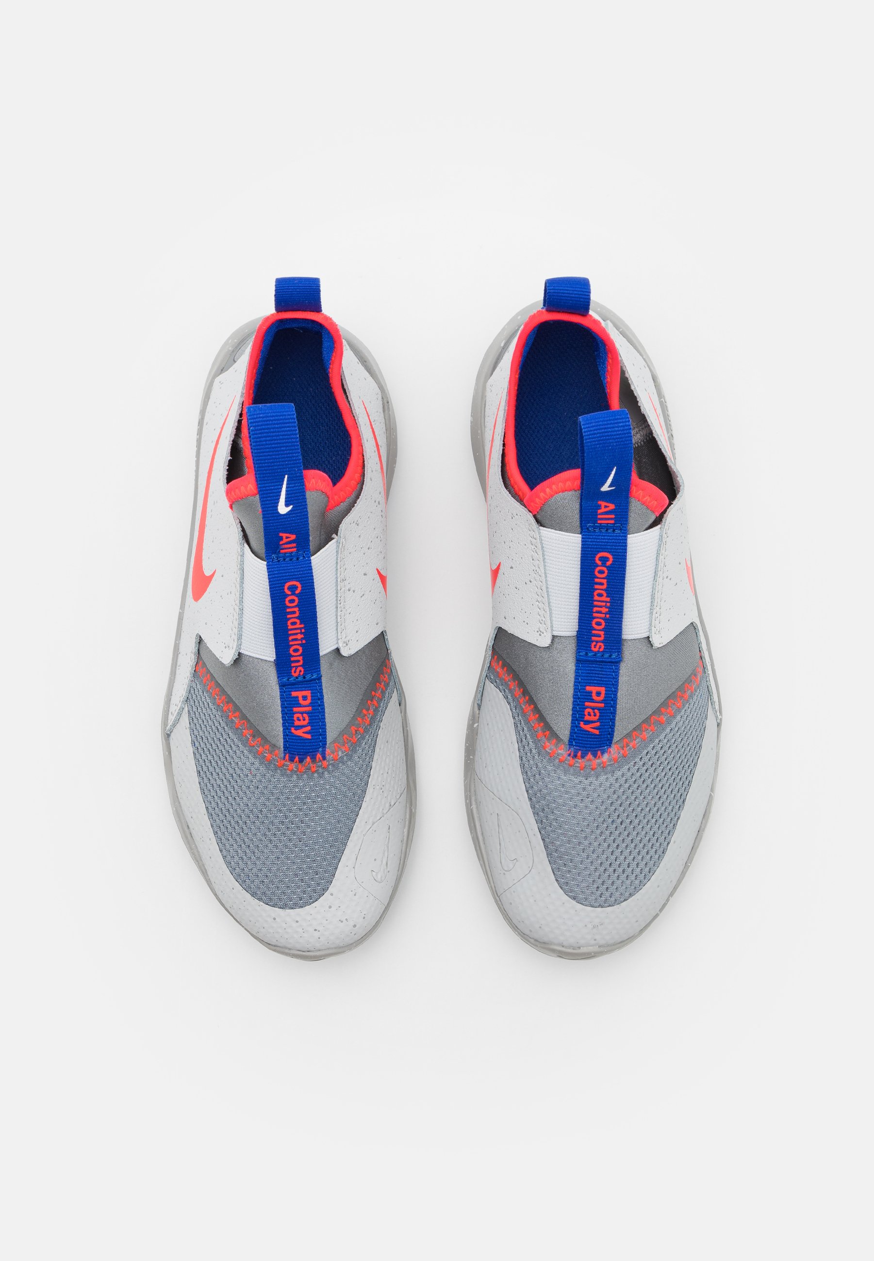 Nike Performance FLEX RUNNER SE UNISEX - Zapatillas de running neutras -  particle grey/bright crimson/light smoke grey/gris - Zalando.es