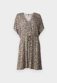 ONLCIKKA V-NECK DRESS  - Denné šaty - pumice stone