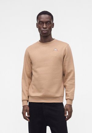 Kappa, LOGO IBEDEMUM UNISEX - Суитшърт - brown warm