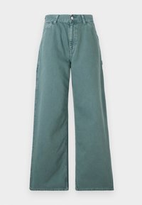 JENS PANT CLARK - Jeans baggy - silver pine stone dyed