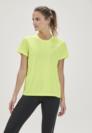 FUNKTIONS VISTA - Sport T-shirt -  safety yellow