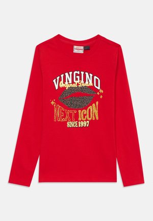 JASMINE - Long sleeved top - fiery red