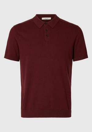 Selected, SLHBERG - Poloshirt - tawny port