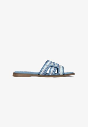 Refresh, SANDALIA DE MUJER PLANO - JEANS - Sandalias planas - azul