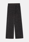 KOGQUEEN GLITTER - Bukse - black/silver