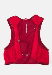 Salomon ACTIVE SKIN 4 SET UNISEX - Víztartályos hátizsák - red dahlia/high risk red