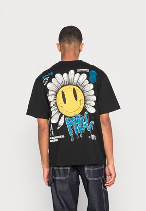 UNISEX TOBIAS TEE - T-shirt con stampa - black