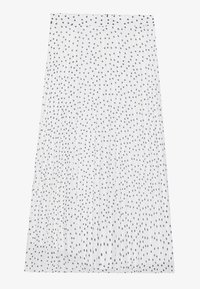 Pleated skirt - white/black