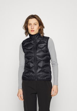 W HELIUM - Waistcoat - black