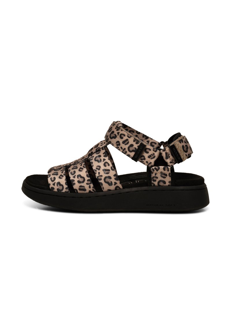 Woden Vandringssandaler - leopard