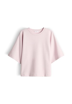 OPUS, SLIM FEMININE DETAIL - T-shirt basic - rose tint