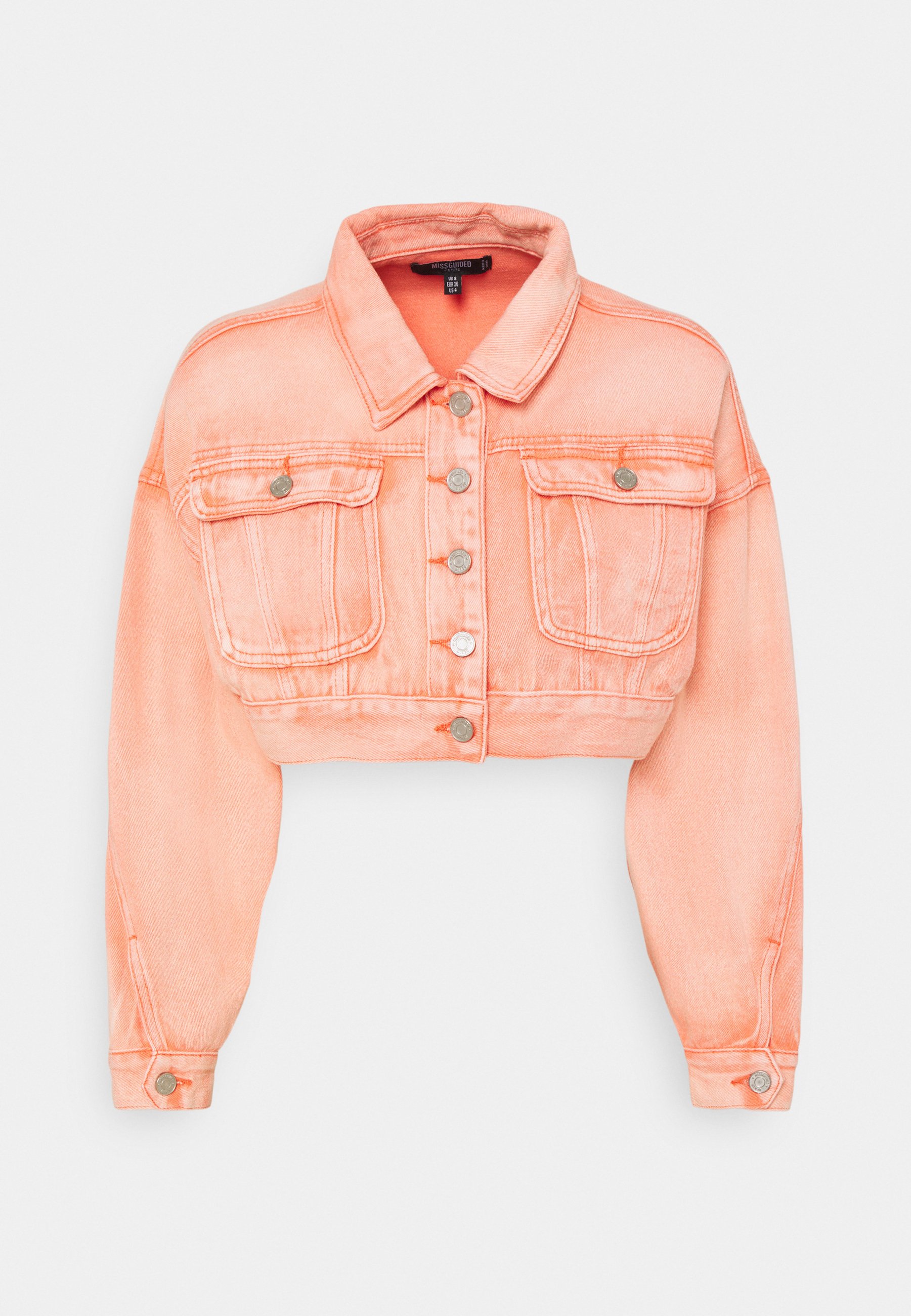 Missguided Petite BLEACHED SEAM CROPPED 
