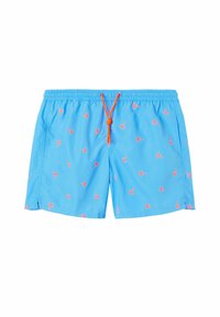 Niewybrane, blau  c  electric orange palms