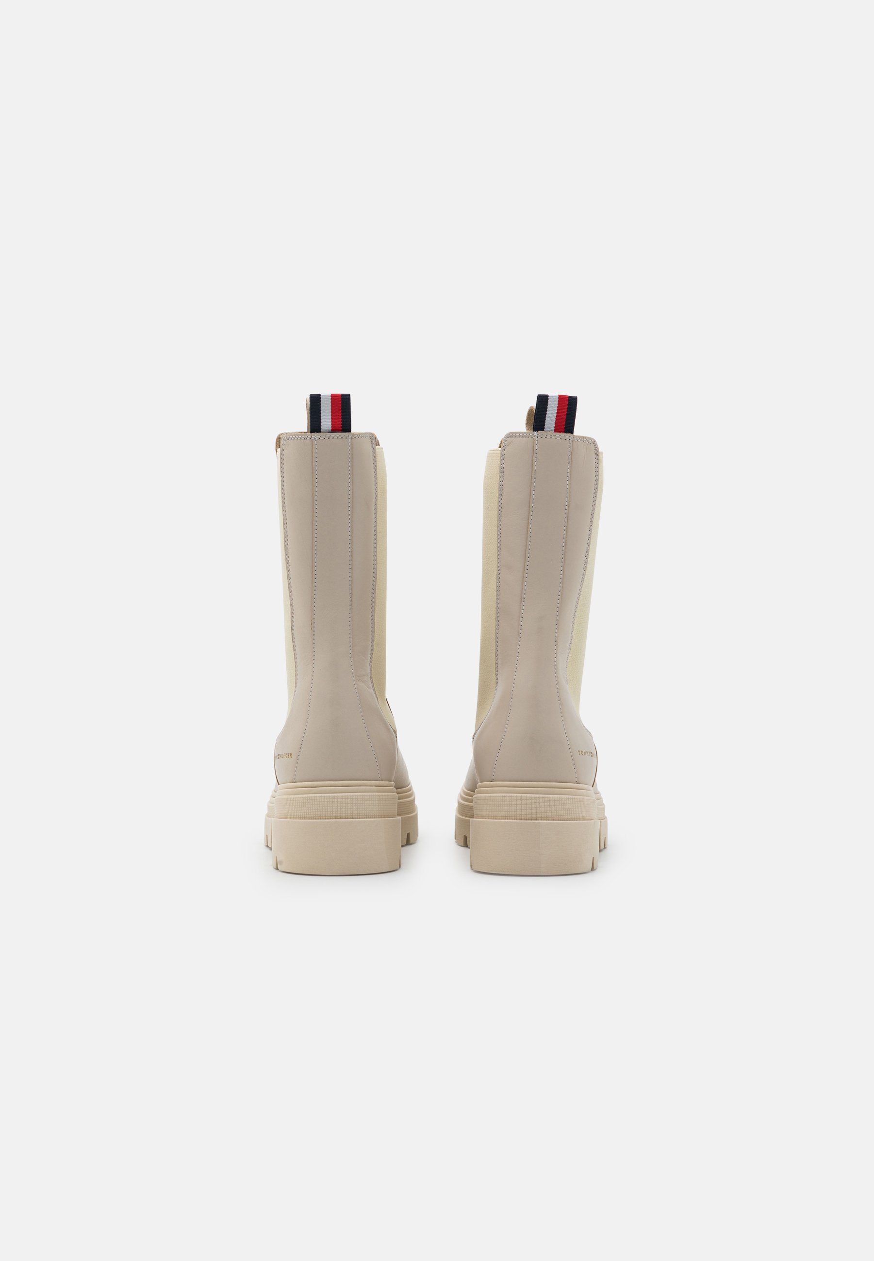 Tommy Hilfiger MONOCHROMATIC - Korte laarzen - classic beige/beige - Zalando .nl