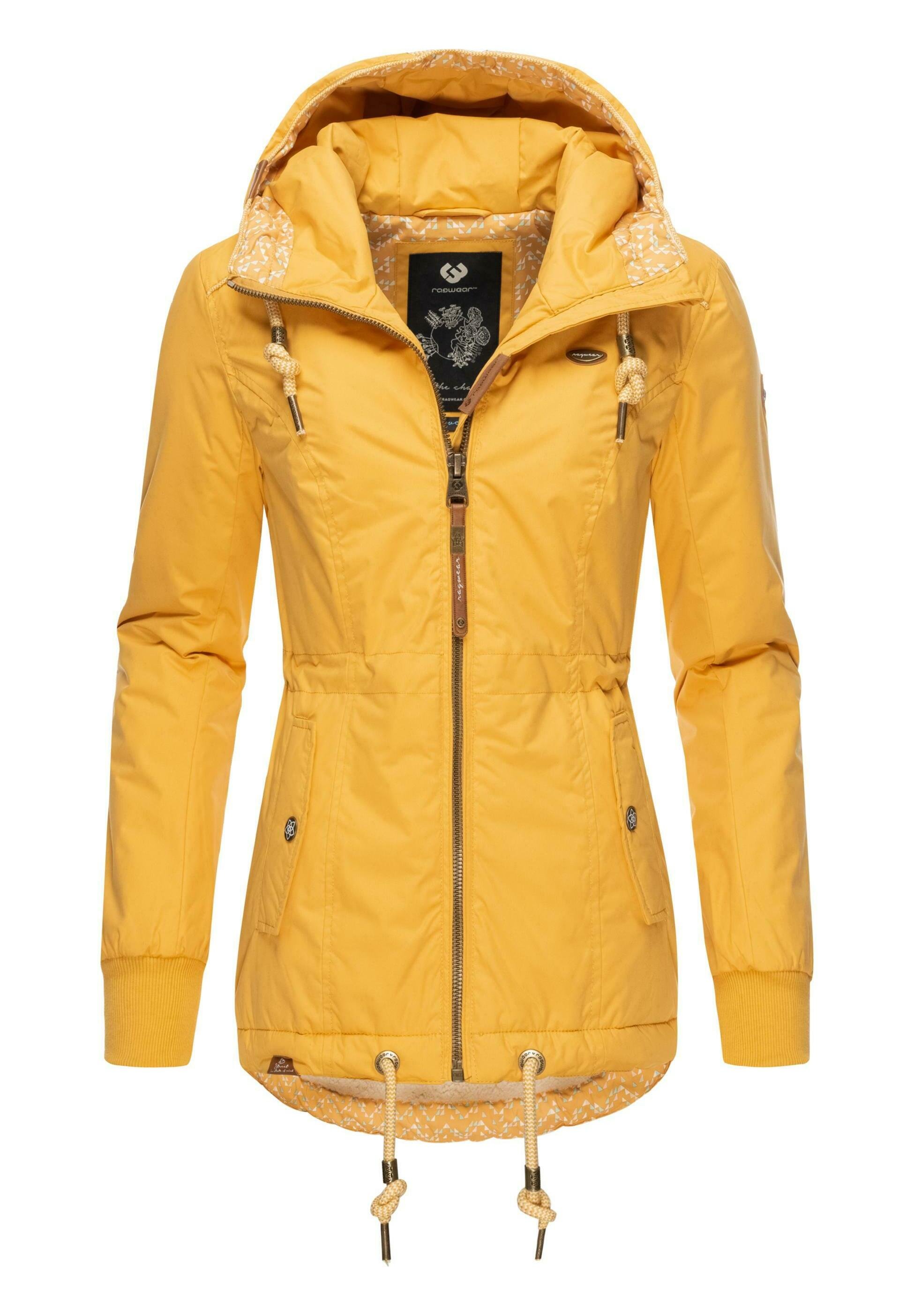 Ragwear Winterjacke Gelbes Logo Ragwear DANKA II INTL Winterjacke
