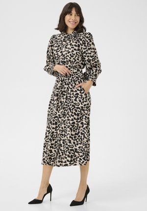 EMINA - Shirt dress - brown leopard