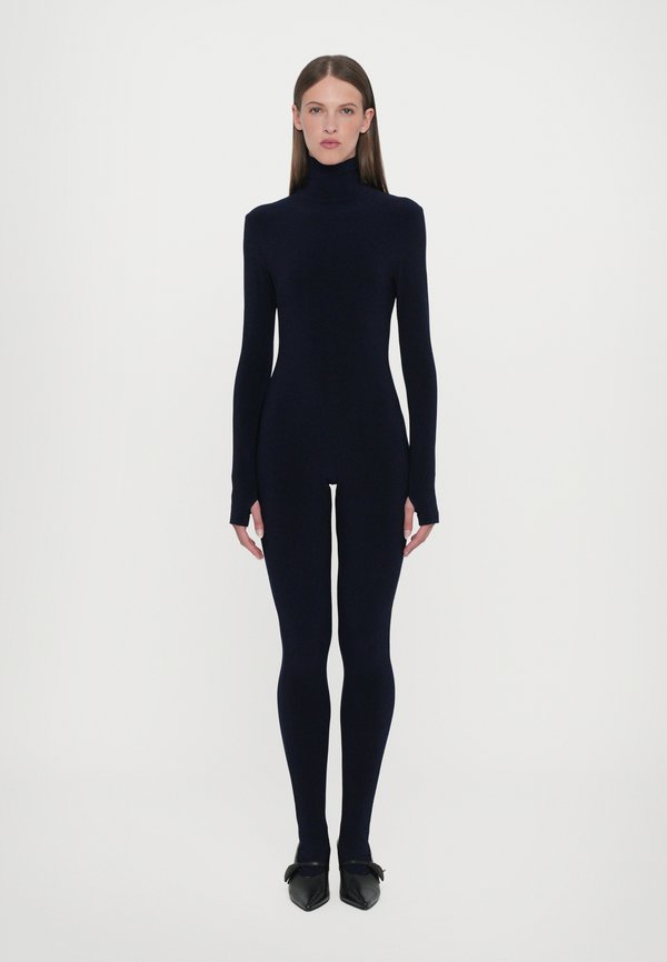 LONG SLEEVE SLIM FIT TURTLE CATSUIT FOOTIE - Jumpsuit