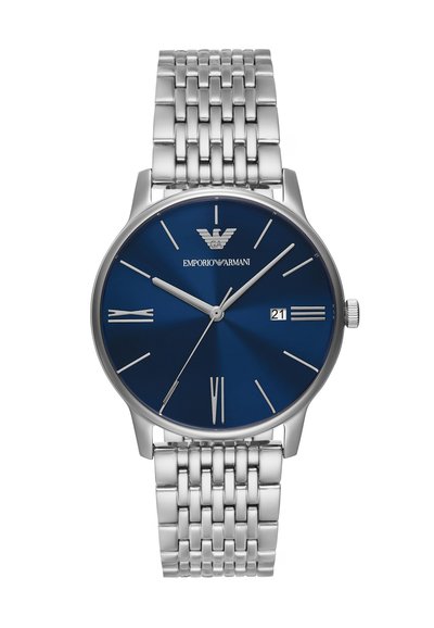Emporio Armani MINIMALIST - Klokke - silver-coloured