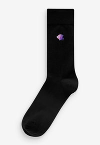 Next EMBROIDERED FIVE PACK - Zoknik - black sealife