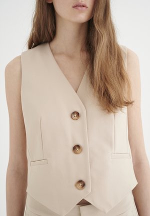 Veste sans manches - beige
