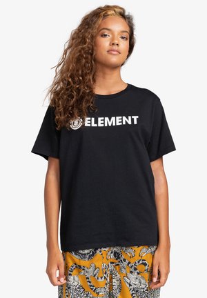T-shirt con stampa - black