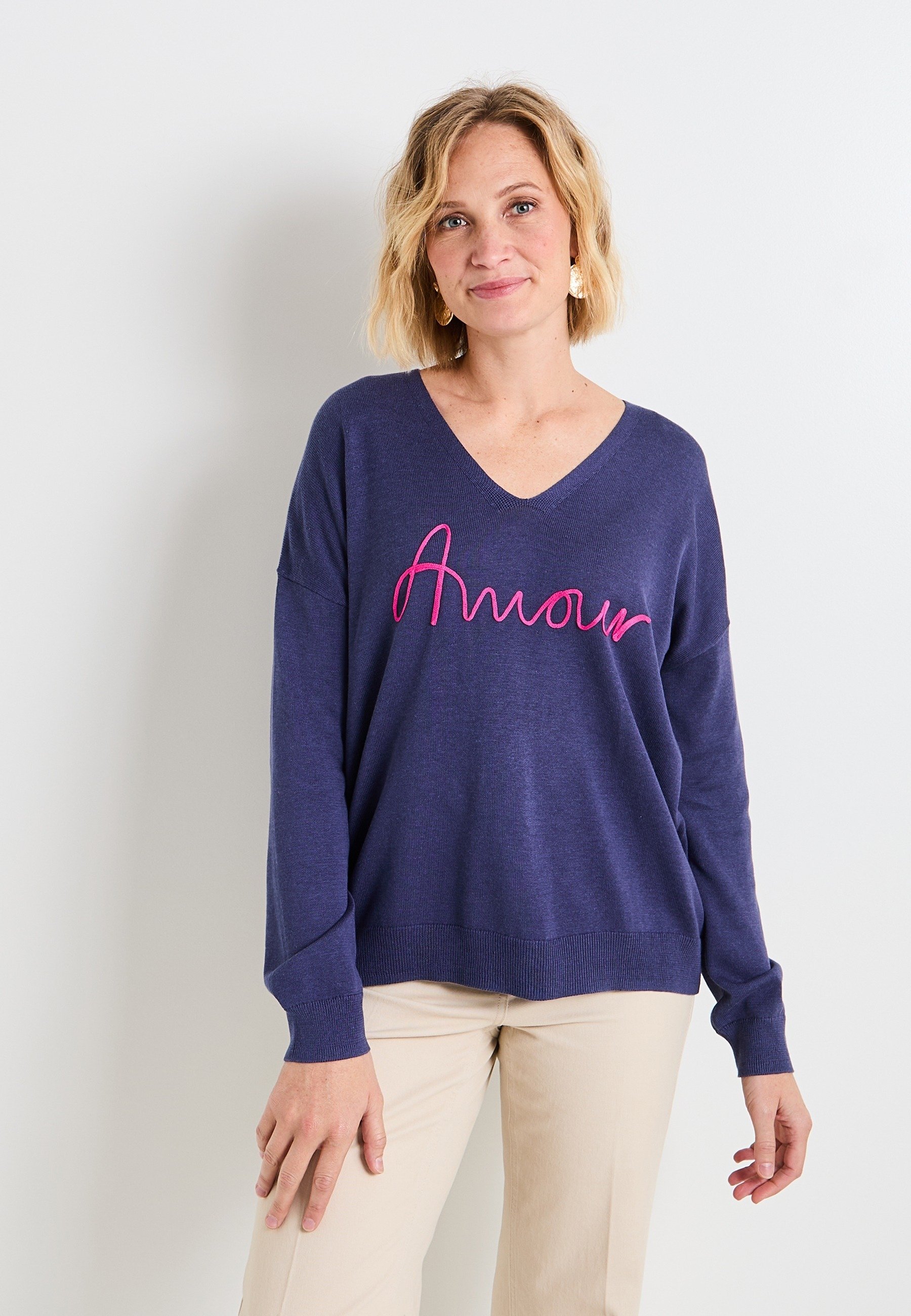 Sweater Grain De Malice Pull Vestes En Maille Grain De Malice