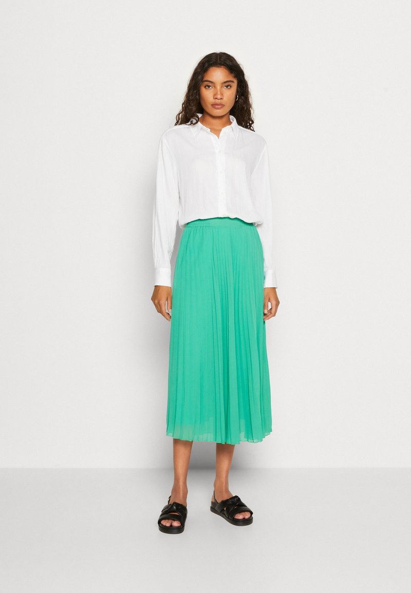 marks-spencer-pleat-skirt-falda-plisada-green-verde-zalando-es