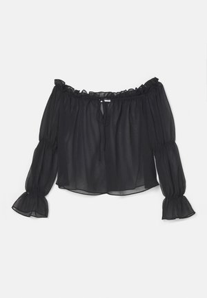 DESIGNERS REMIX SALLY SLEEVE BLOUSE - Μπλούζα - black