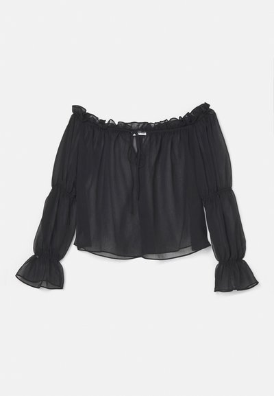 DESIGNERS REMIX SALLY SLEEVE BLOUSE - Μπλούζα - black