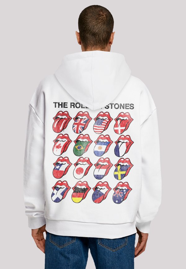 THE ROLLING STONES VOODOO LOUNGE TONGUES - Kapuzenpullover - weiß