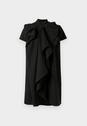 BOW VOLANT DRESS - Cocktail dress / Party dress - black