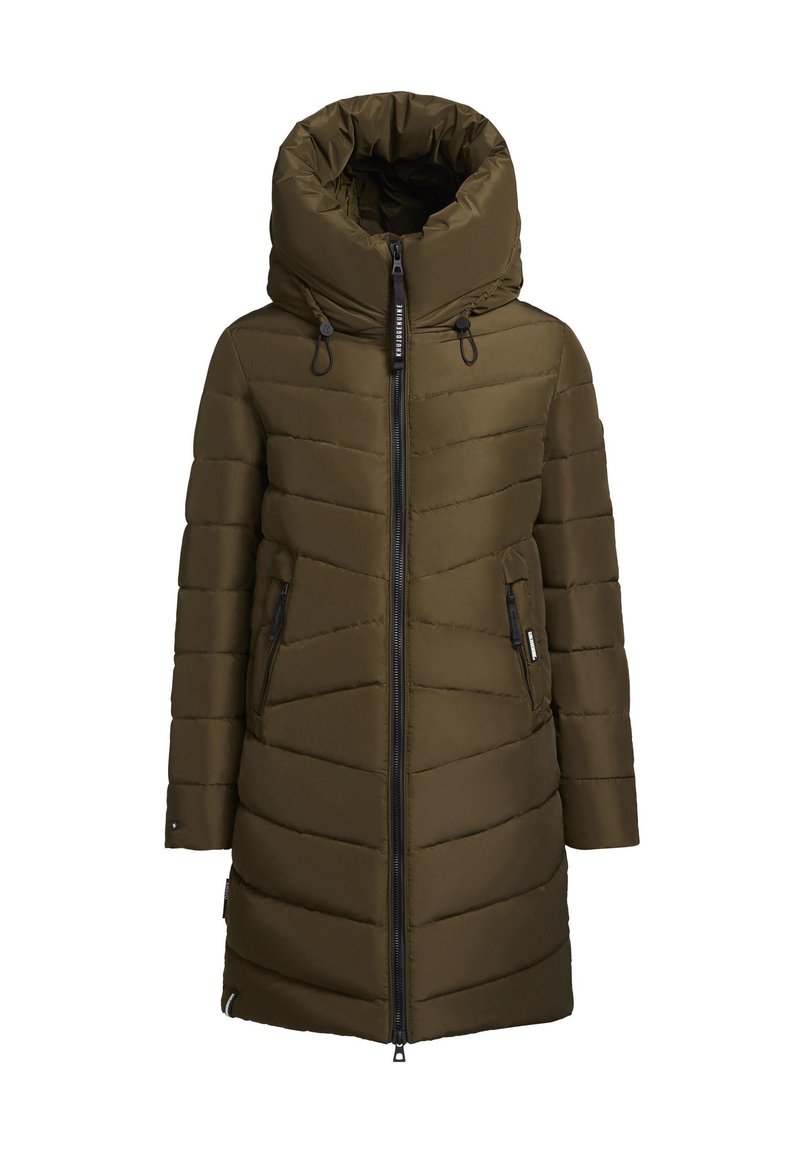 khujo Wintermantel kaki