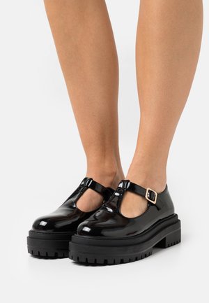 BOSTON - Scarpe senza lacci - black