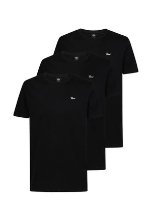 3 PACK - T-shirt basic - schwarz