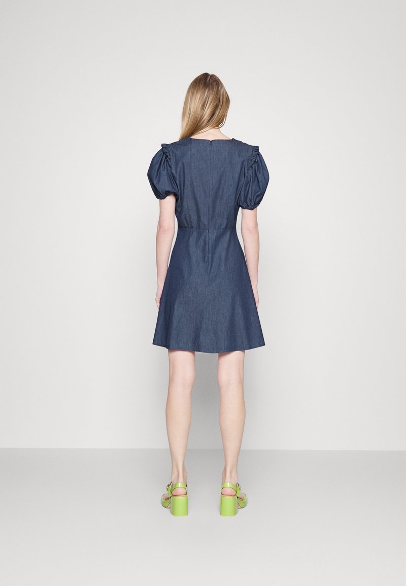 paul smith denim dress PS Paul Smith Women's Midi Dress, Lilac, 42 at Amazon Women's Clothing store