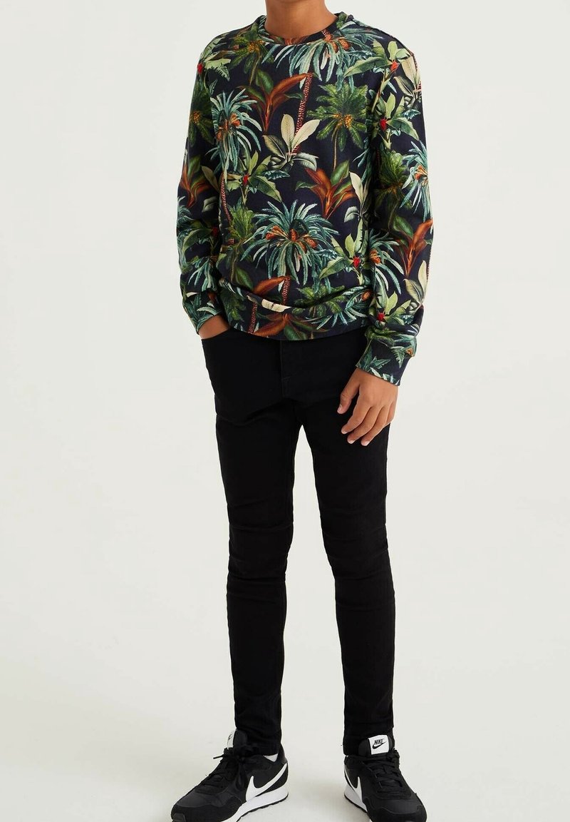 WE Fashion JONGENS STRETCH - Skinny džíny - black