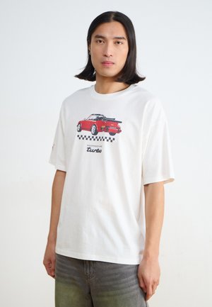 GRAPHIC TEE - Trükipildiga T-särk - white