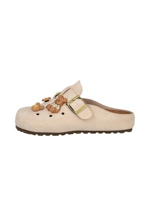 PINES - Sandalias planas - beige
