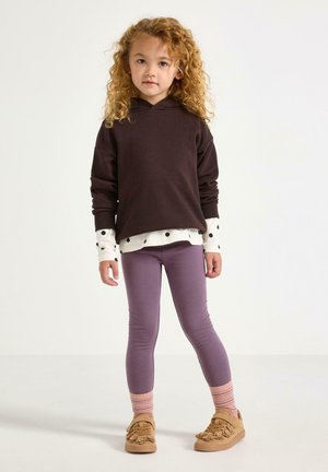 Lindex, LINDEX LEGGINGS WITH BRUSHED INSIDE LINDEX - Leggings - light dusty lilac