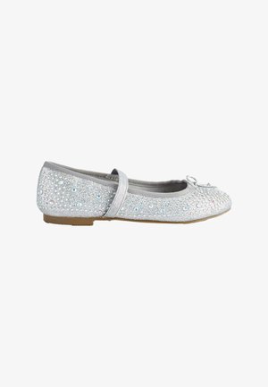 MARY JANE - Ballerine con cinturino - silver