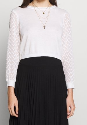 ONLY Petite Strickpullover - white