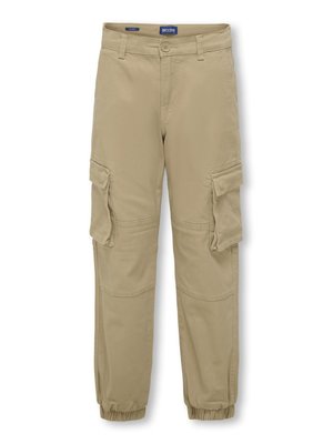 Cargo trousers - chinchilla
