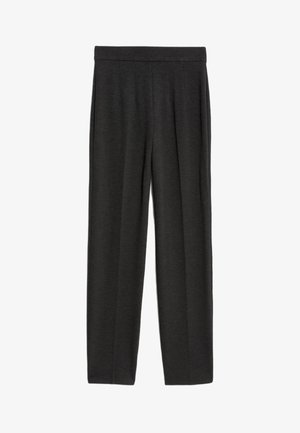 Marks & Spencer STRAIGHT LEG WITH STRETCH - Pantaloni - charcoal