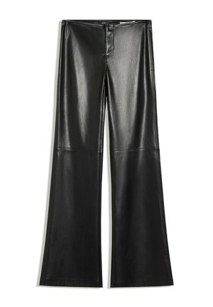 Bershka, SLIM TROUSERS - Pantalon classique - black