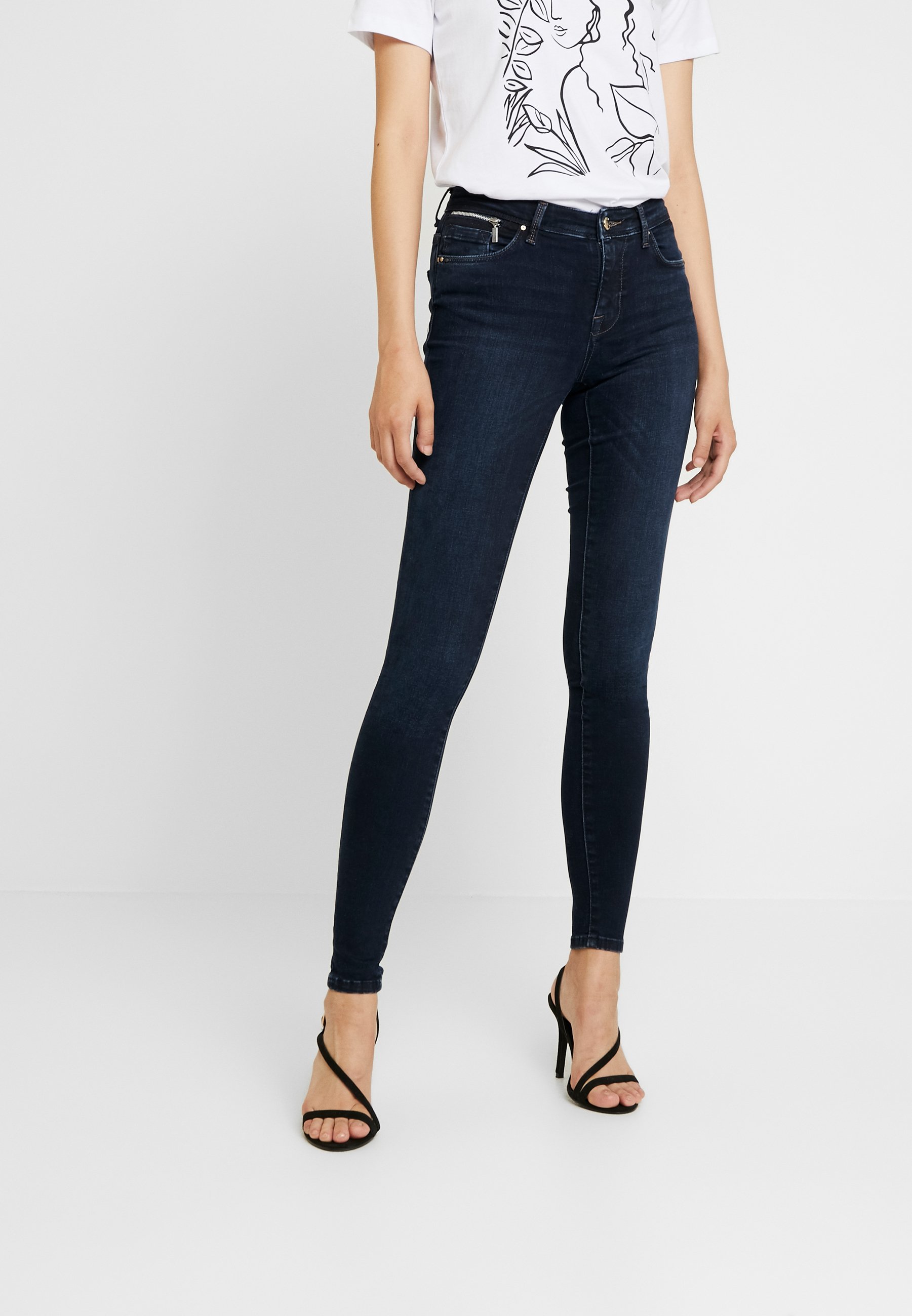 ONLY ONLISA - Jeans Skinny Fit - dark blue denim/blu scuro - Zalando.it