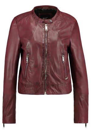 Maze, GRENADA - Leather jacket - wine