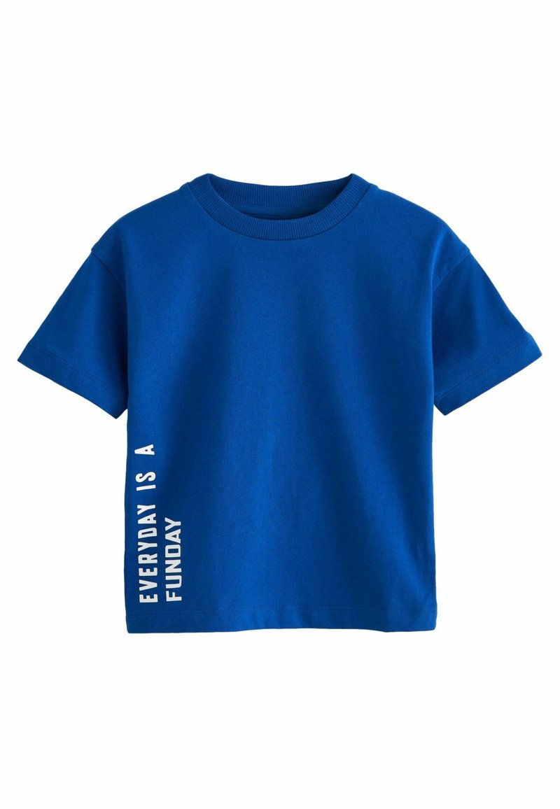 Next SIMPLE SHORT SLEEVE - T-shirts print - blue