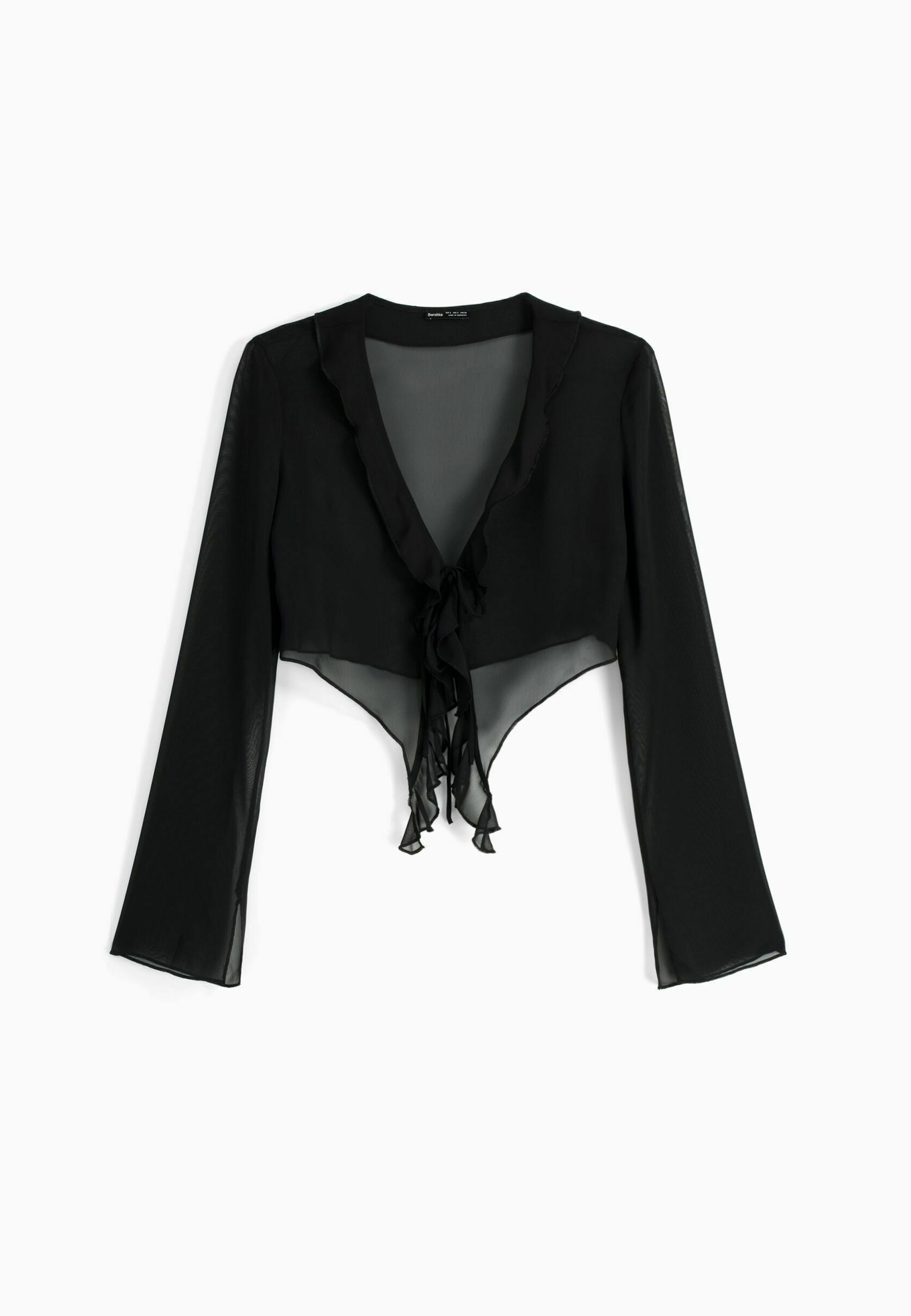 Ruffled long sleeve